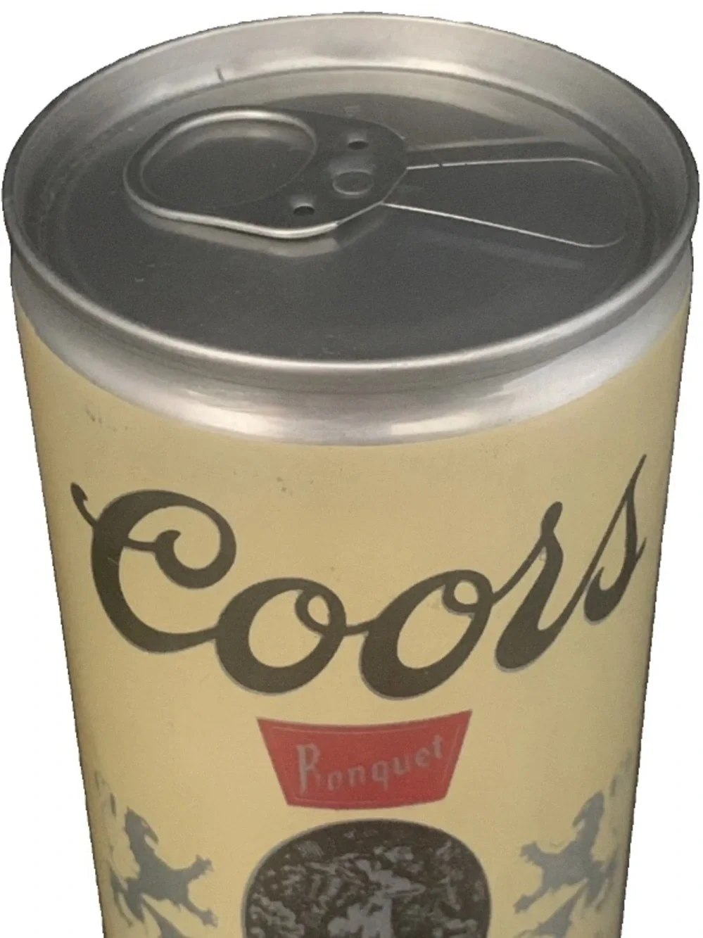 Vintage Beer Can Coors Banquet America's Fine Light Beer Pull Tab Empty